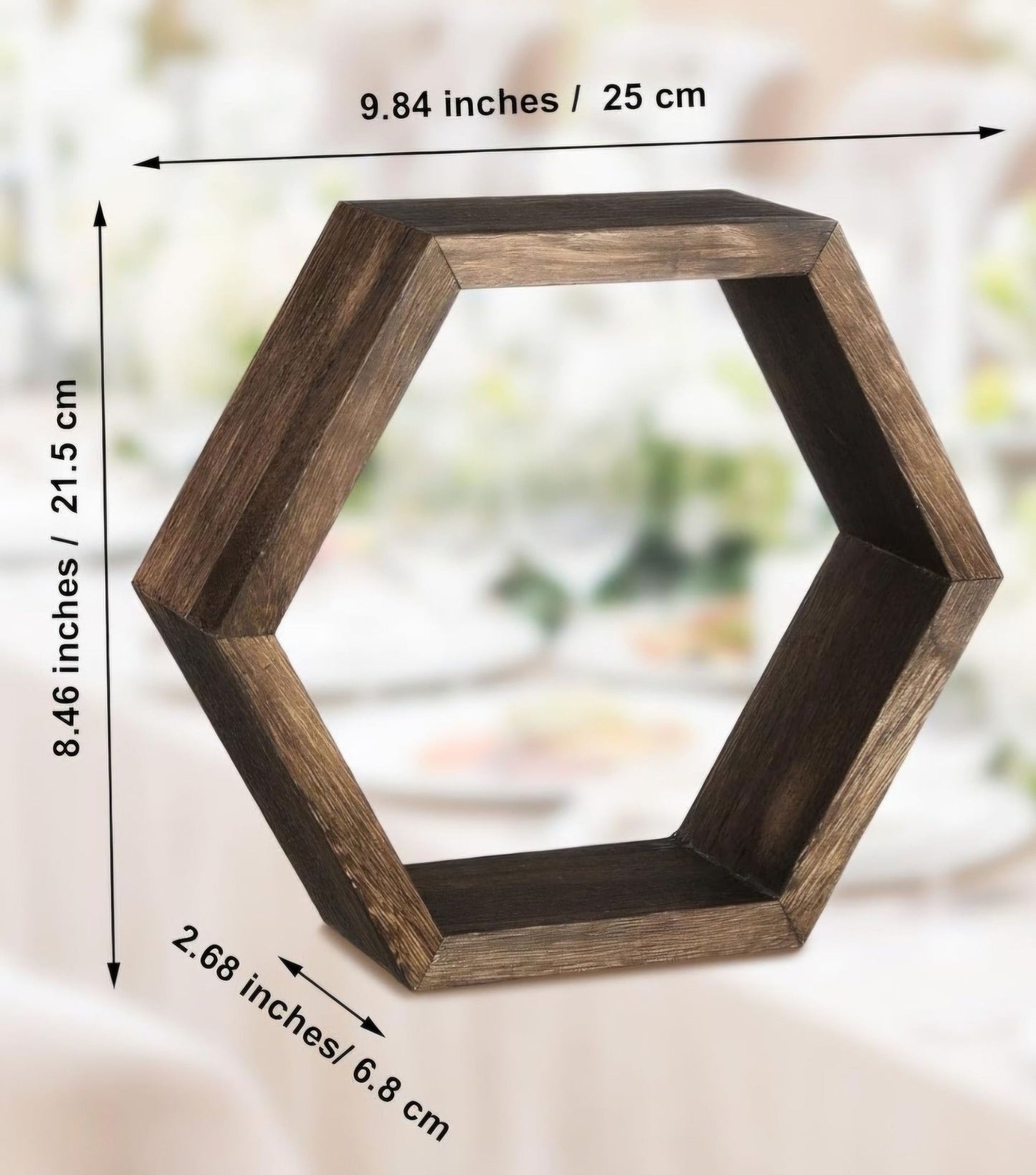 Hexagon Centerpieces (2 pieces)