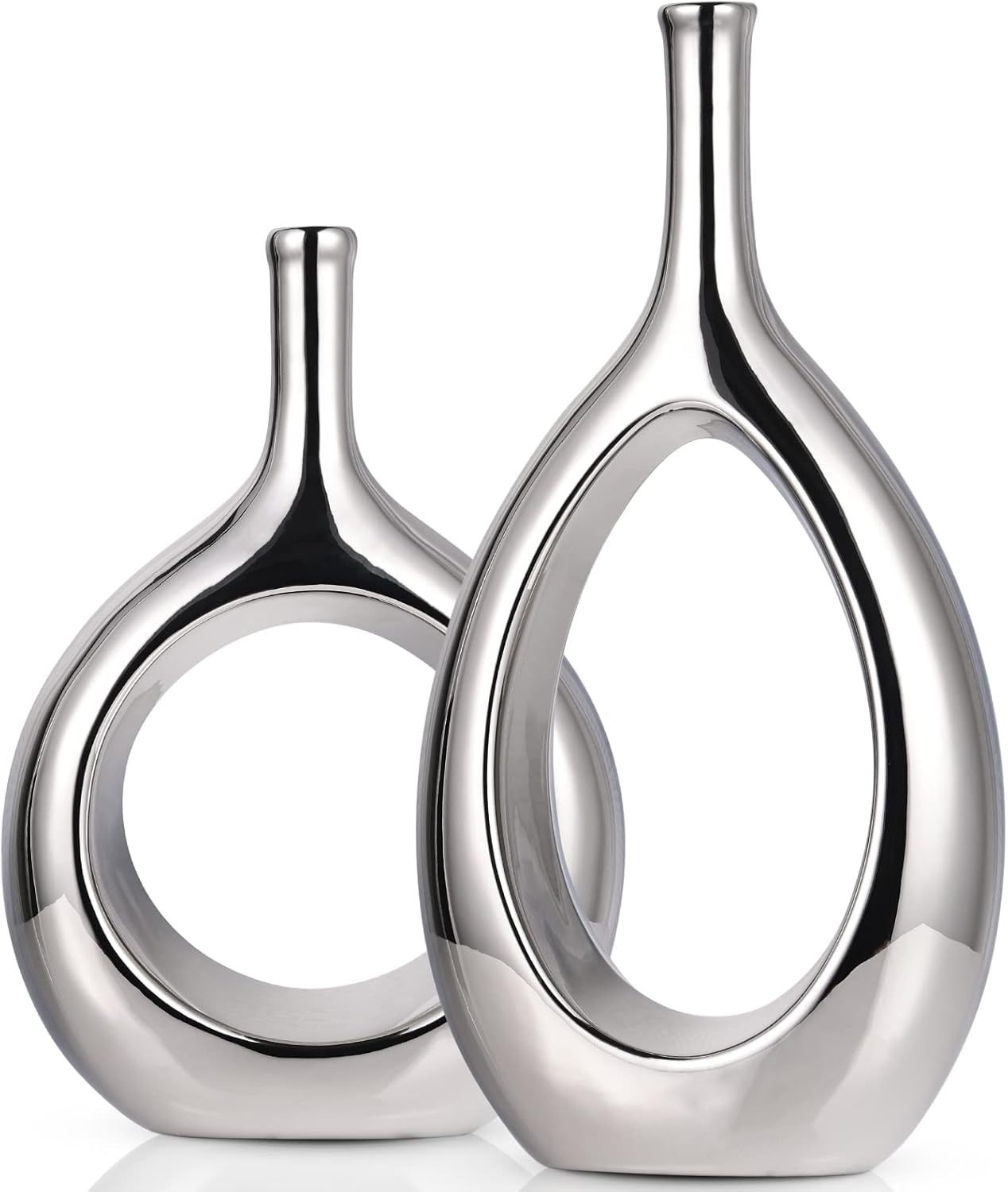 Your Home Decor-White and Gold Vase