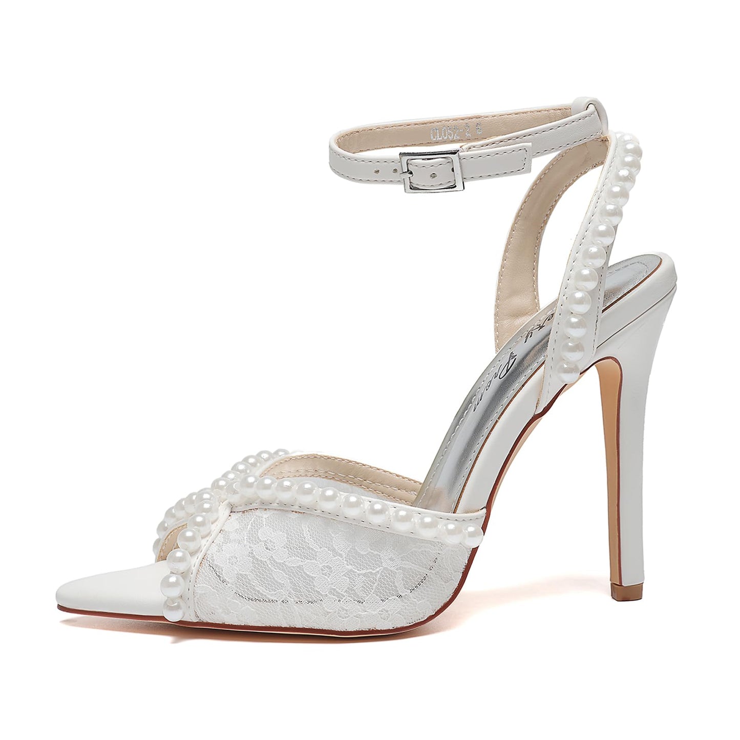 Pearl & Lace Ankle Straps