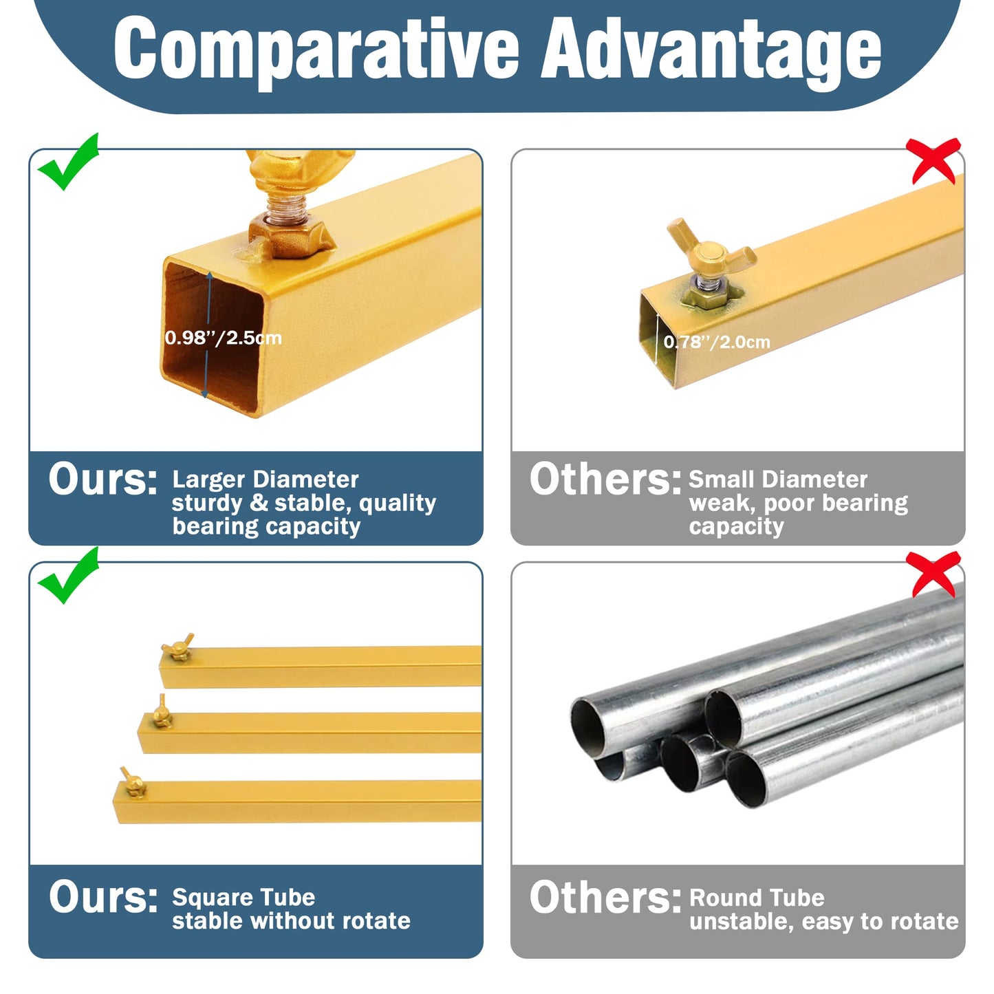 8FT x 8FT Backdrop Stand with Base