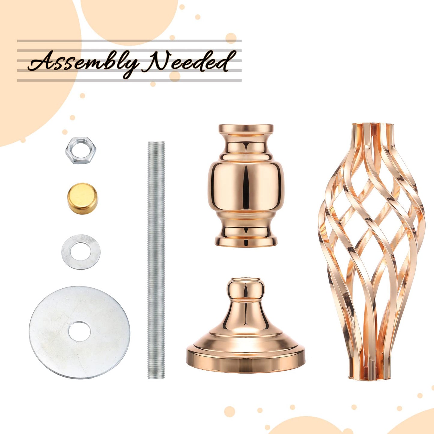 Diamond Crystal Wedding Centerpiece