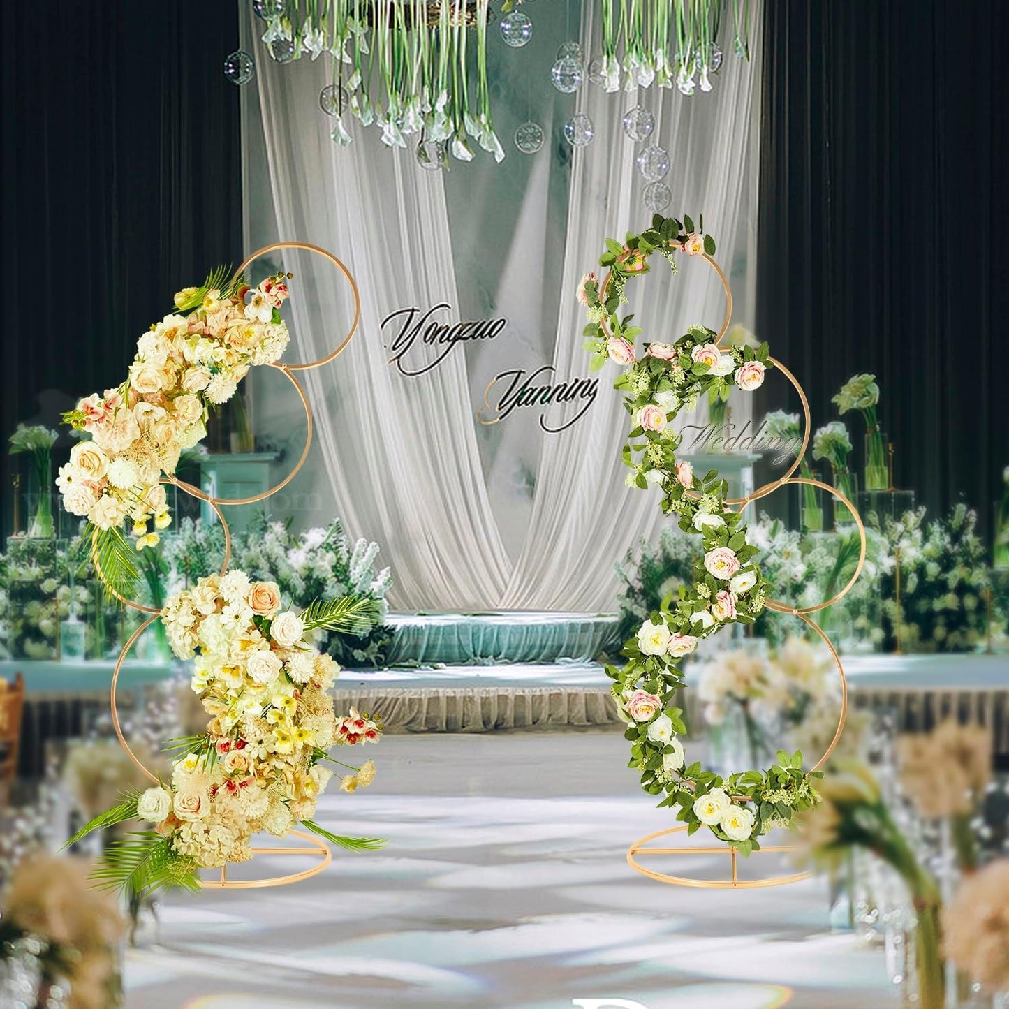 Gold Backdrop Stand 5Ft