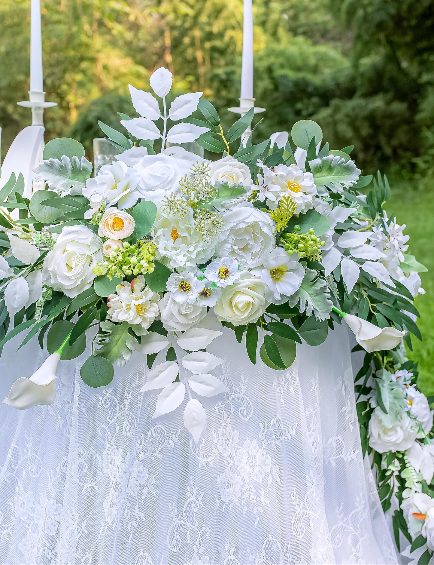 9FT Wedding Arch Flower Garland