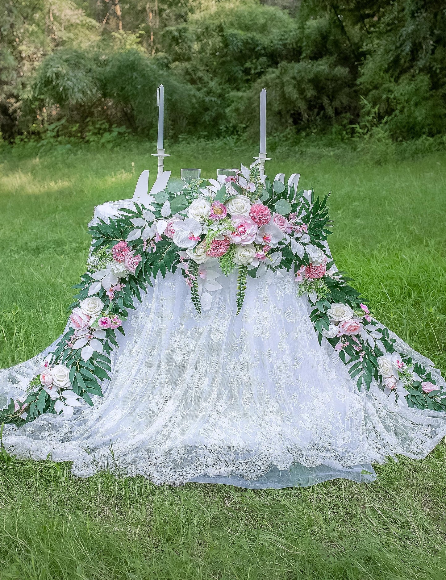 9FT Wedding Arch Flower Garland