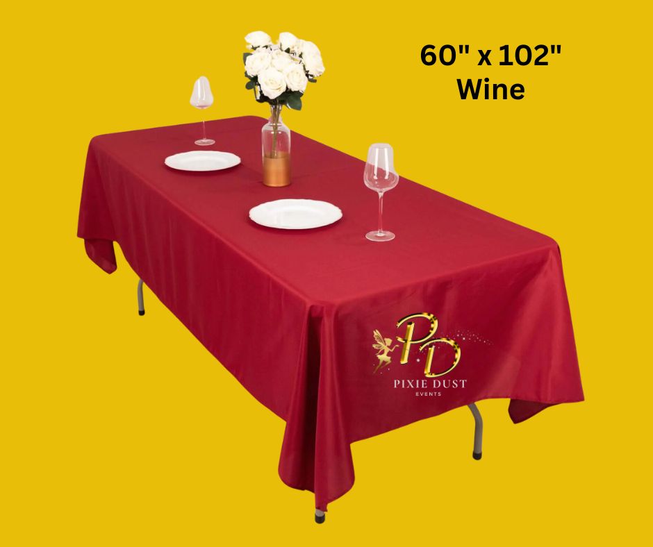 Rectangle Tablecloth 60"x102"