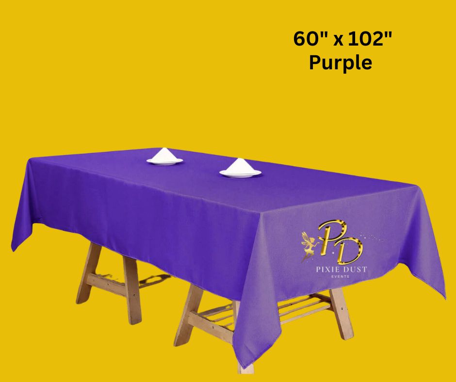 Rectangle Tablecloth 60"x102"