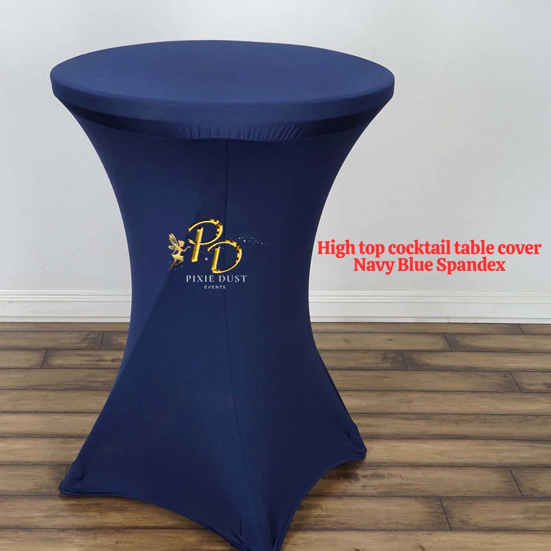 Spandex Fitted Cocktail Table Cover