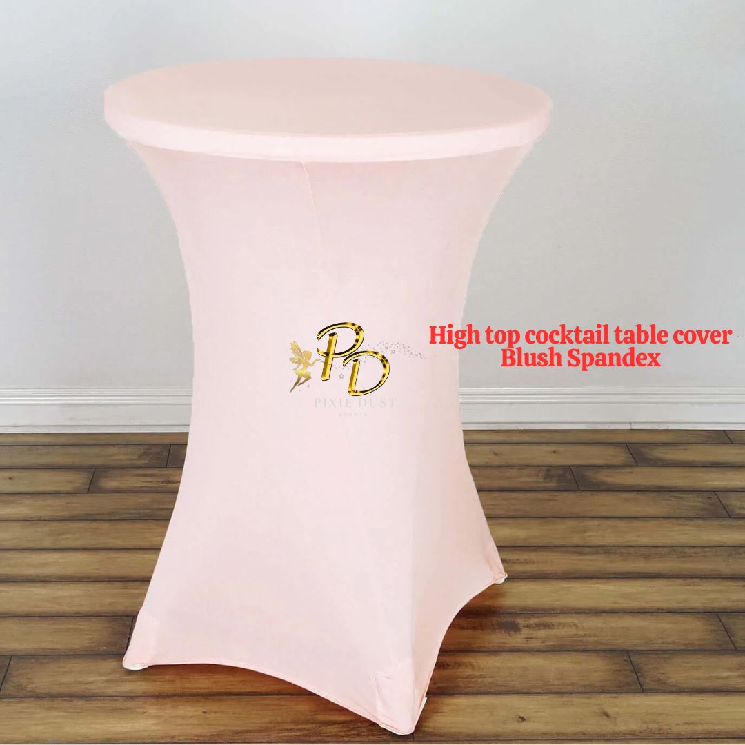 Spandex Fitted Cocktail Table Cover
