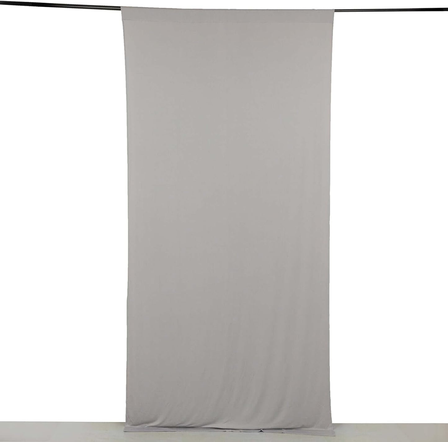 4-Way Stretch Spandex Drapery Panel with Rod Pockets