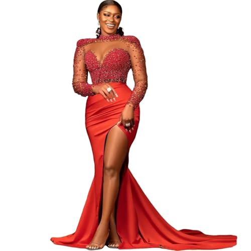 Beaded Mermaid Evening Dresses