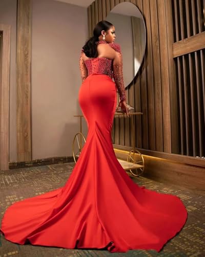 Beaded Mermaid Evening Dresses