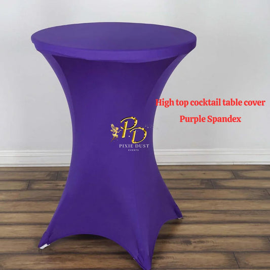 Spandex Fitted Cocktail Table Cover