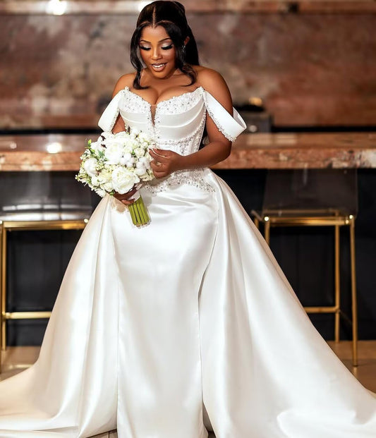 Pearls Bridal Gown