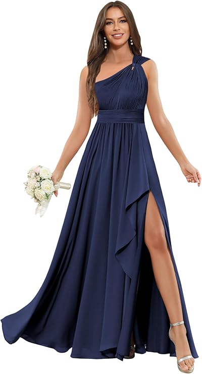 Long Chiffon Bridesmaid Dresses