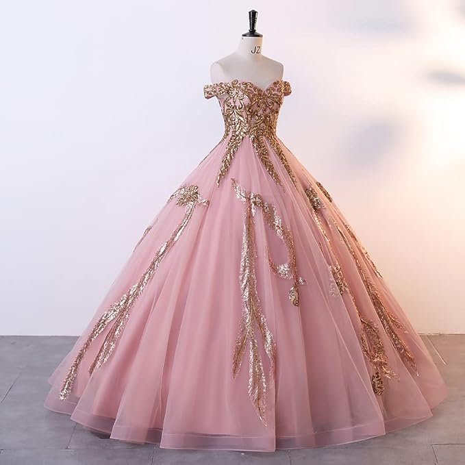 Sparkly Ball Gown Prom Dress  Quinceanera Dress