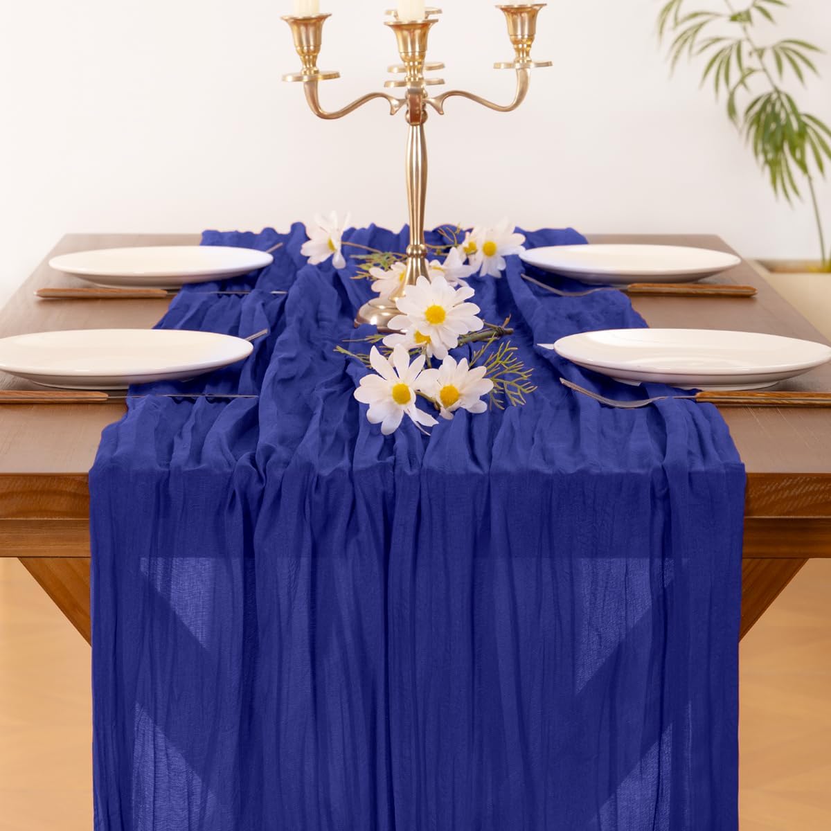 Cheesecloth Table Runner