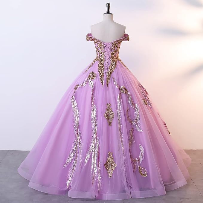 Sparkly Ball Gown Prom Dress  Quinceanera Dress