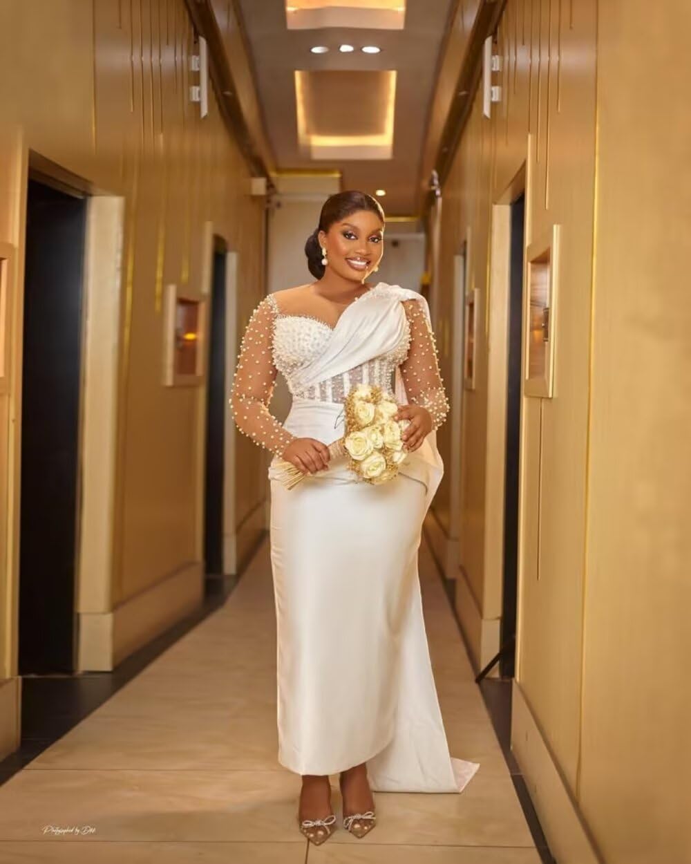 Courthouse Civil Bridal Dress