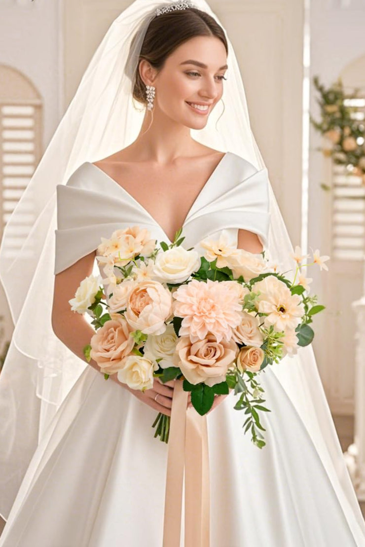 Combo Box Set Champagne Flowers (Set of 3)