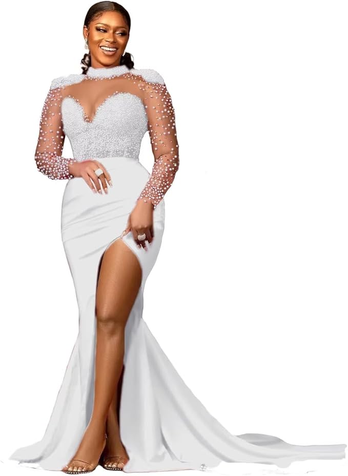 Beaded Mermaid Evening Dresses