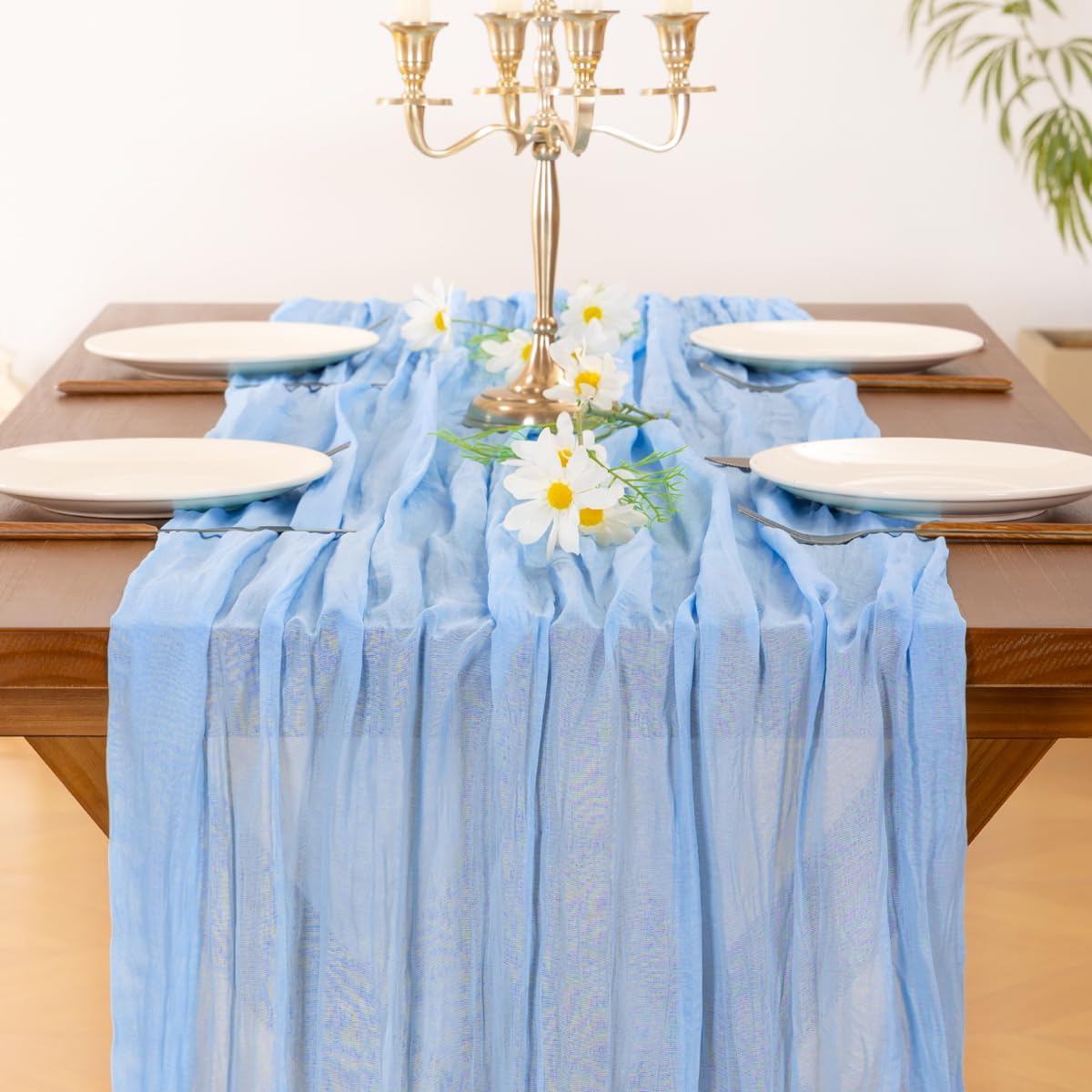 Cheesecloth Table Runner