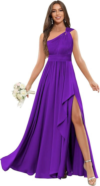 Long Chiffon Bridesmaid Dresses