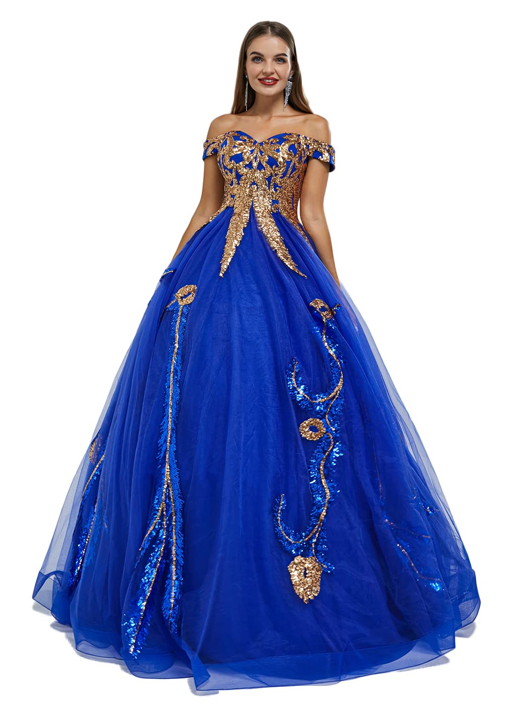 Sparkly Ball Gown Prom Dress  Quinceanera Dress