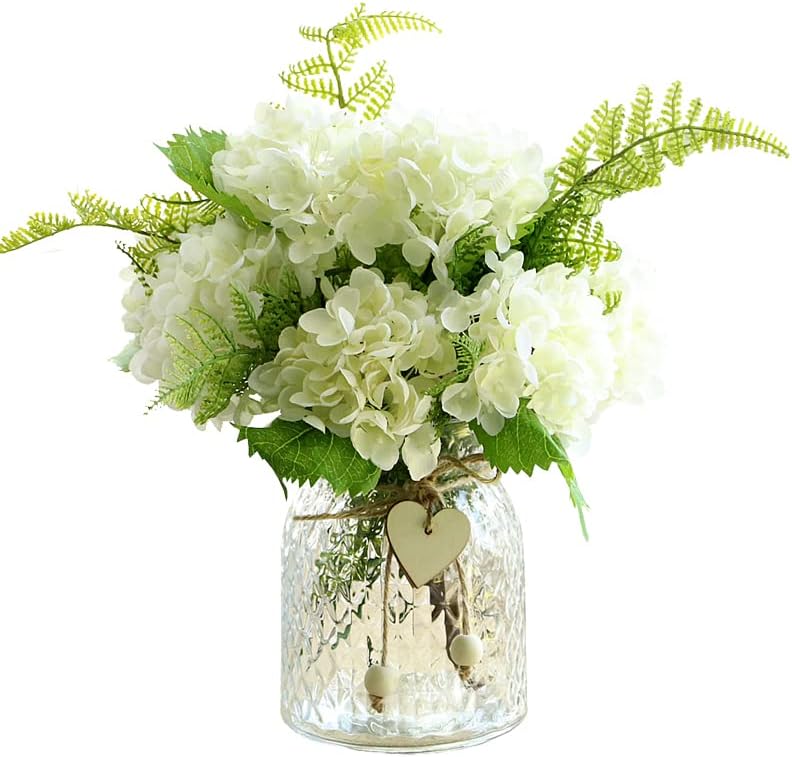 Mason Jar with Artificial Flowers