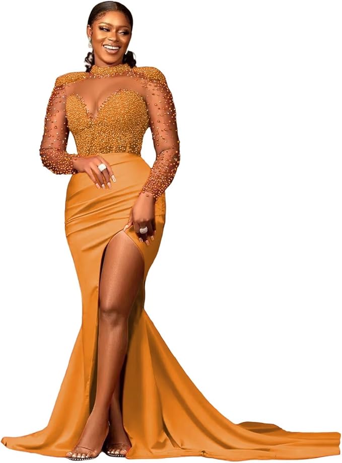 Beaded Mermaid Evening Dresses