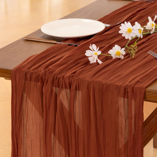 Cheesecloth Table Runner