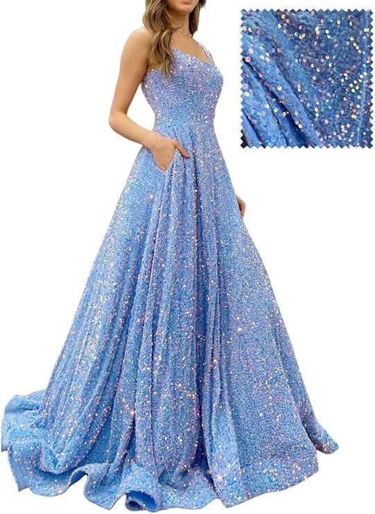 A Line with Pockets Ball Gown