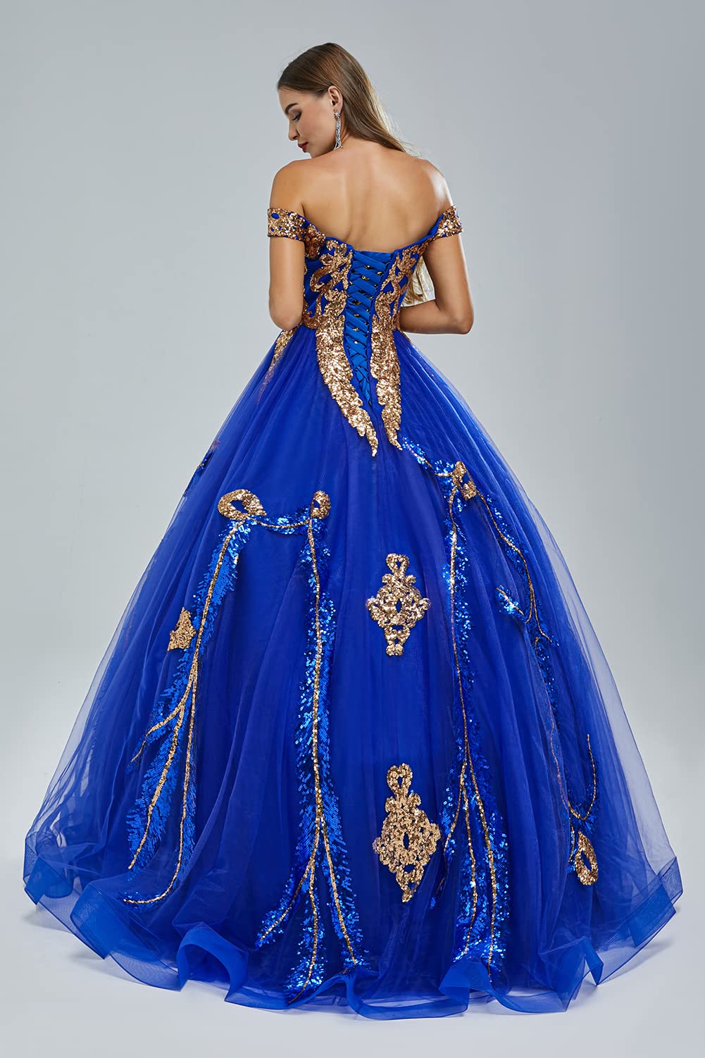 Sparkly Ball Gown Prom Dress  Quinceanera Dress