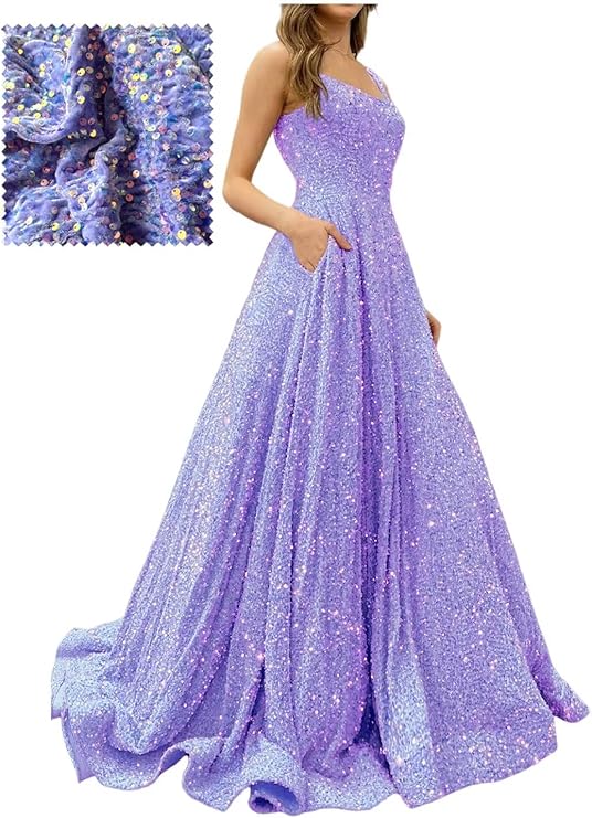 A Line with Pockets Ball Gown