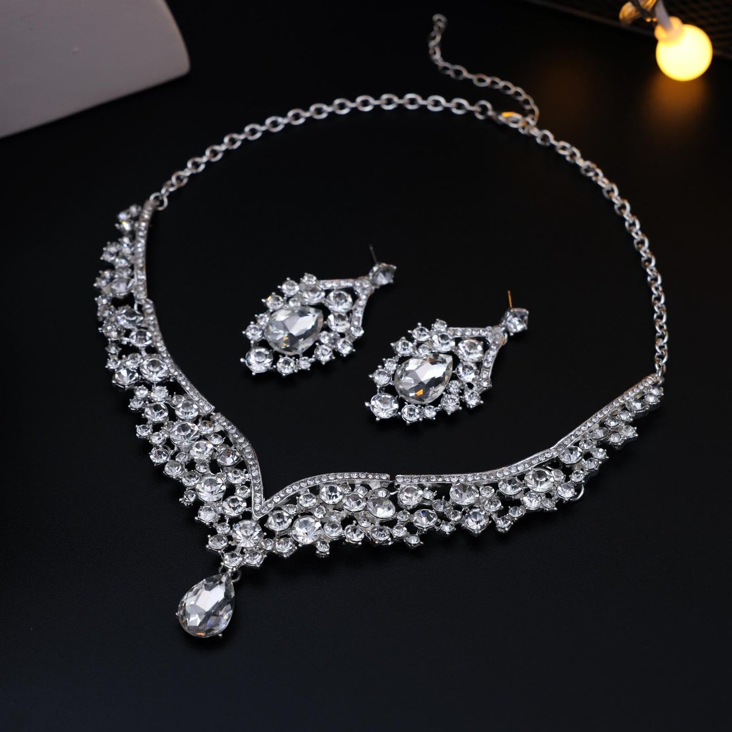 Bridal Jewelry Set (Silver)