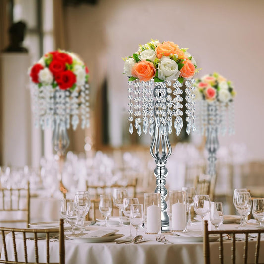 Silver/Gold Crystal Centerpiece
