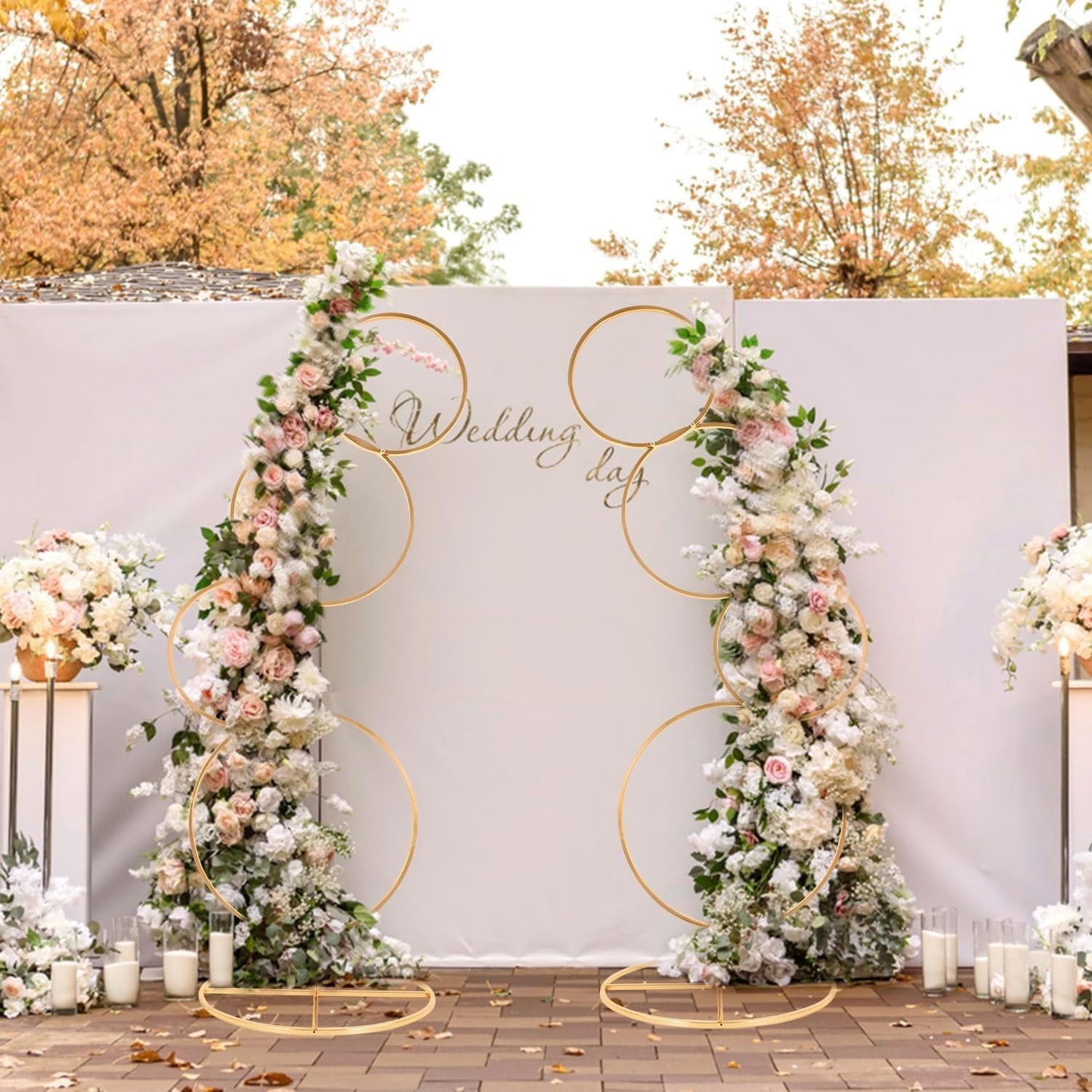 Gold  Backdrop Stand 5Ft