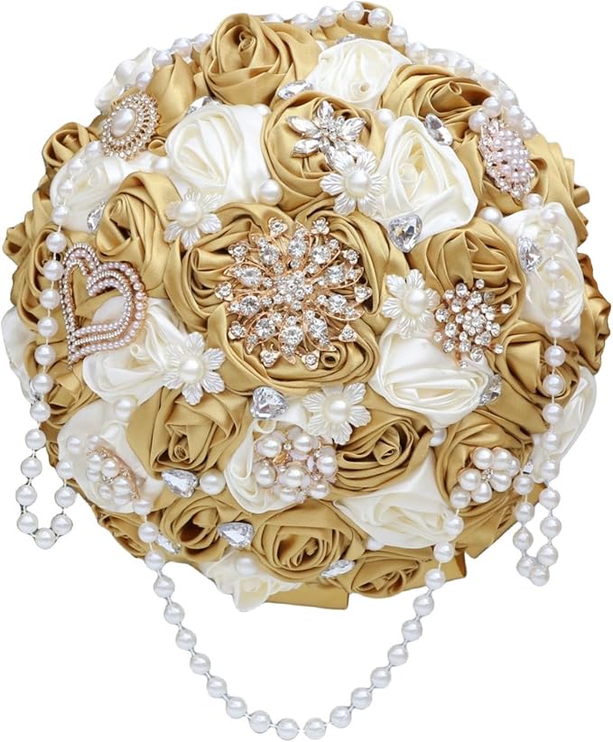 Bridal Satin Rose  Bouquet