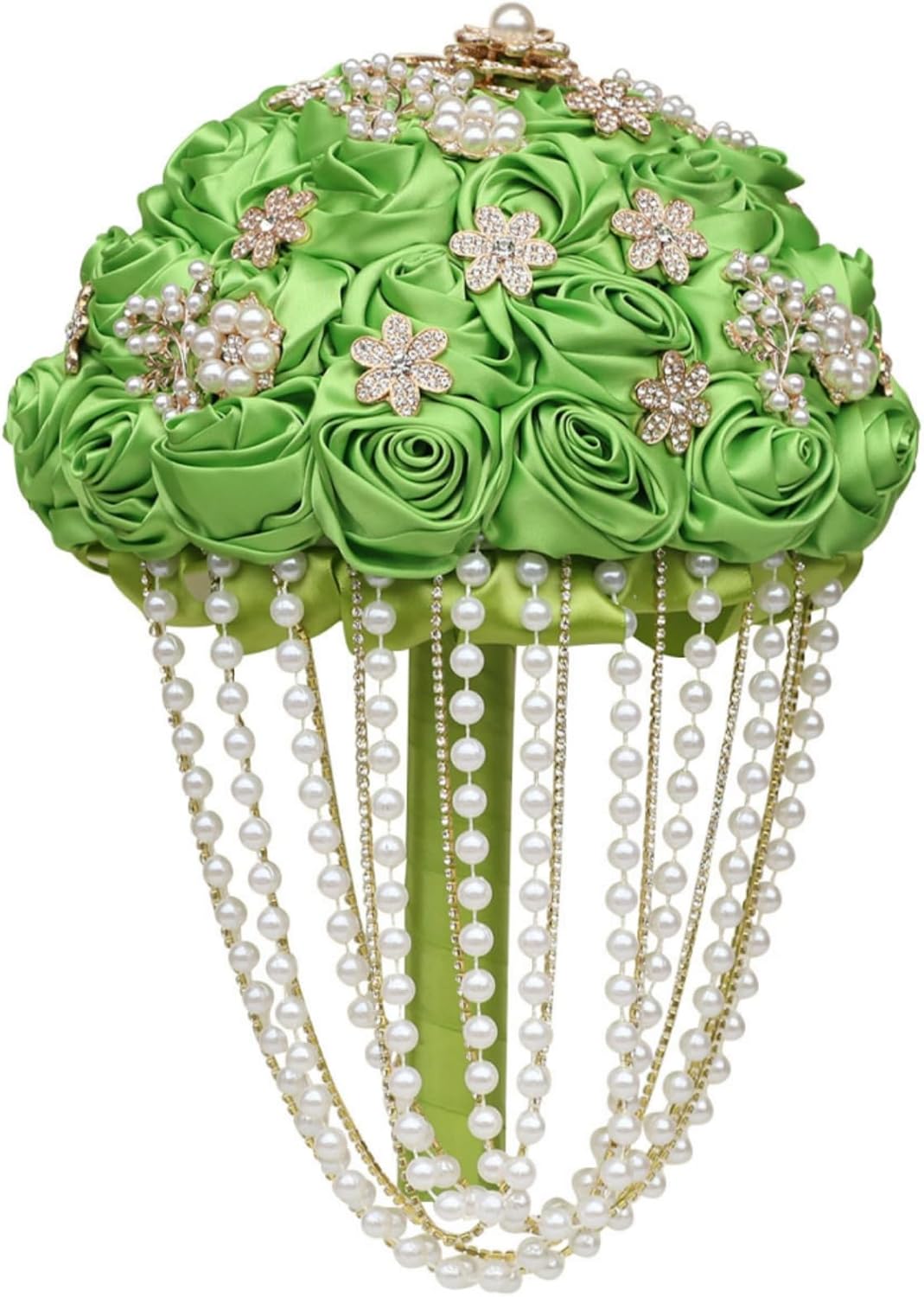 Bridal Satin Rose  Bouquet