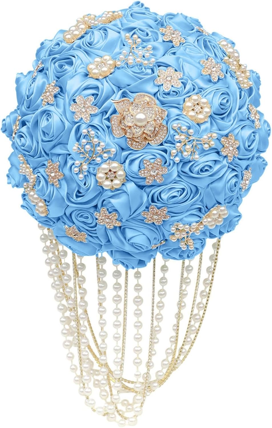 Bridal Satin Rose  Bouquet