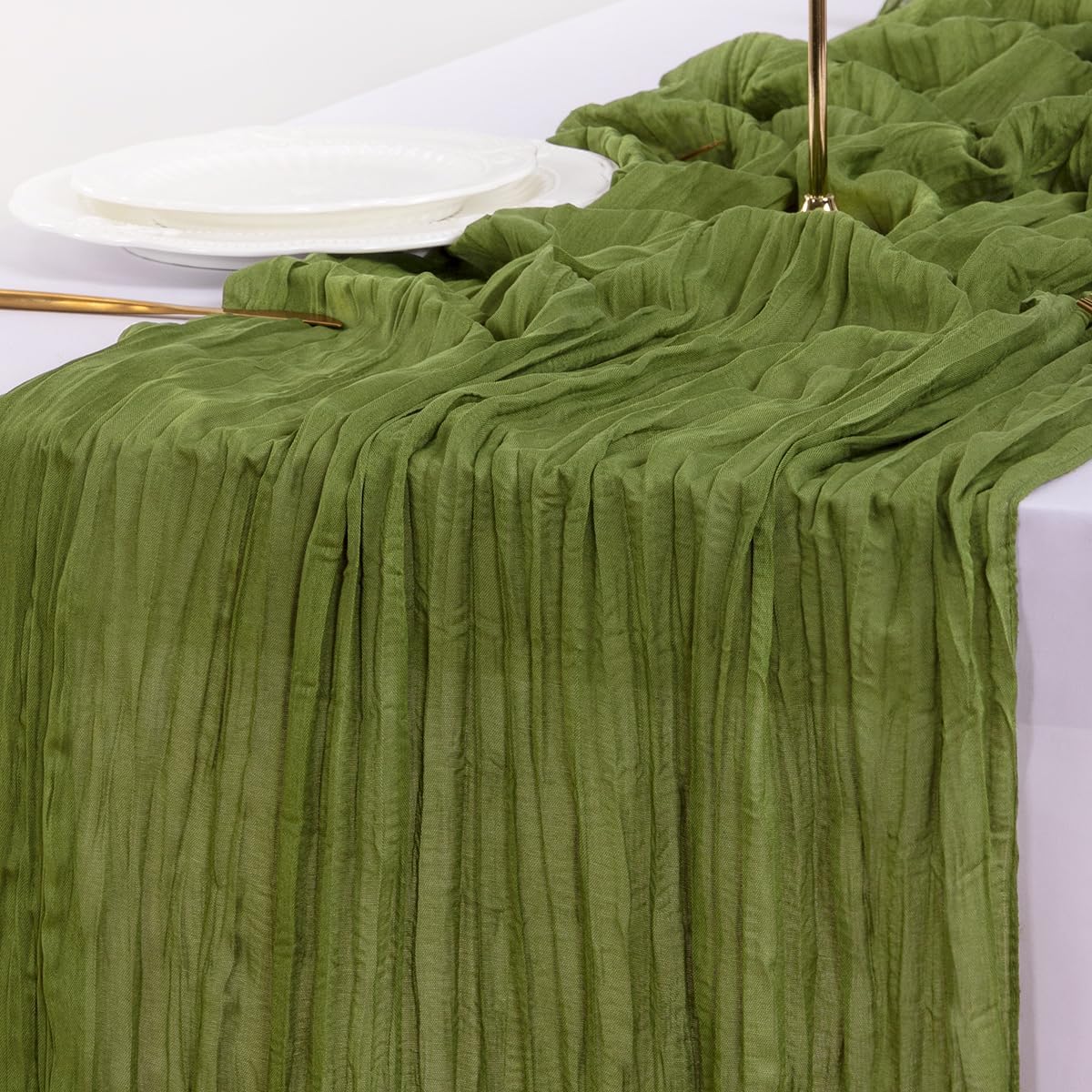 Cheesecloth Table Runner