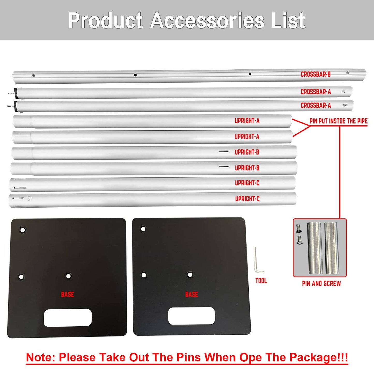 Pipe and Drape Backdrop Stand