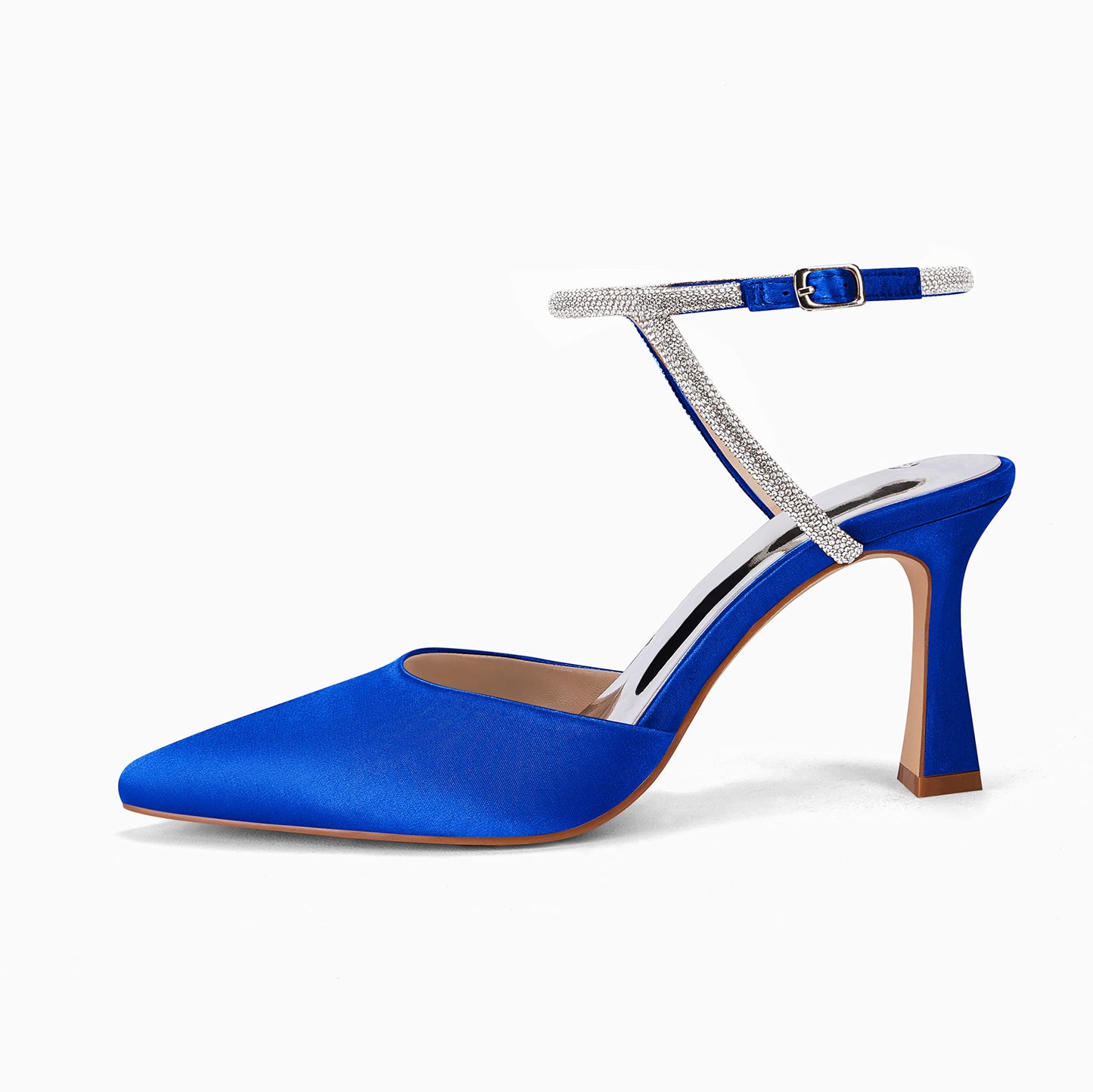 Kitten High Satin Pumps