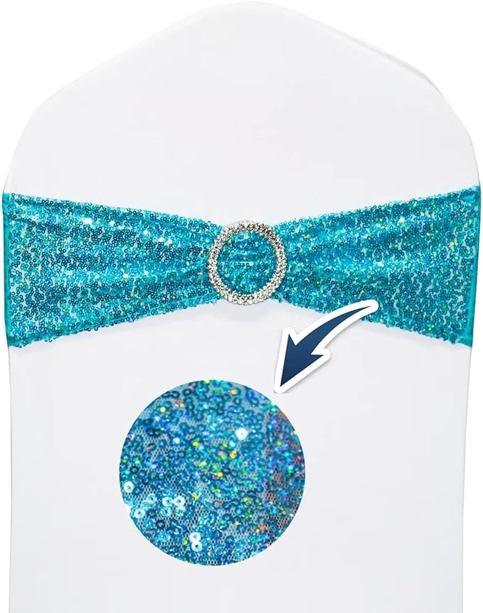 Sequin Chair Sash ( pack of 10 )