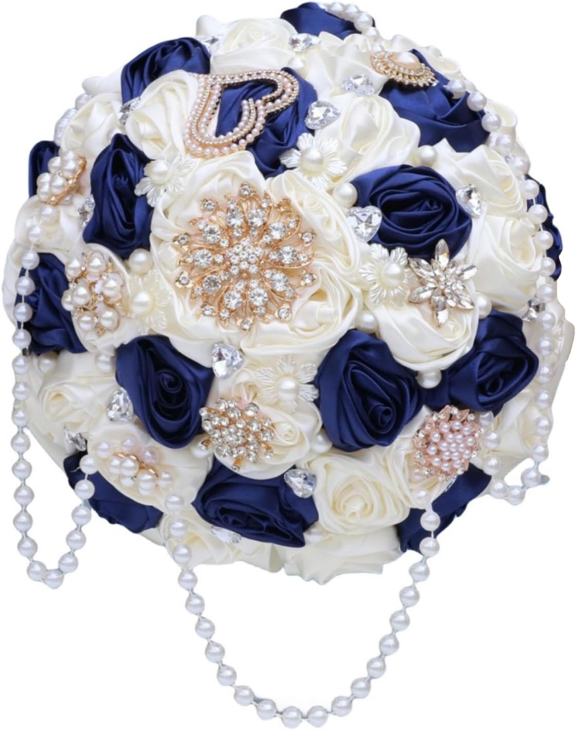 Bridal Satin Rose  Bouquet