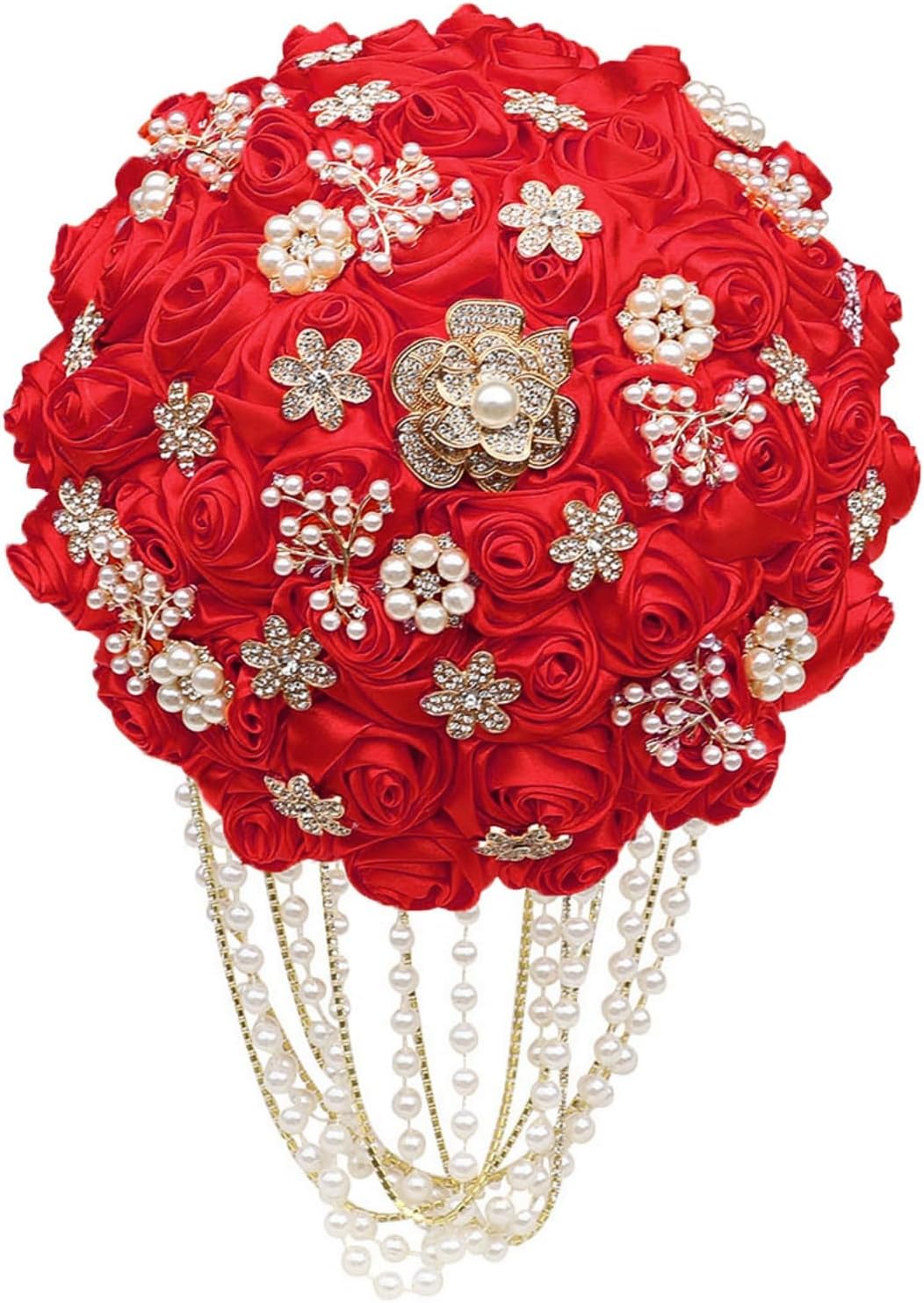 Bridal Satin Rose  Bouquet