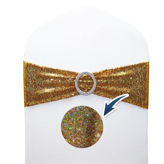 Sequin Chair Sash ( pack of 10 )