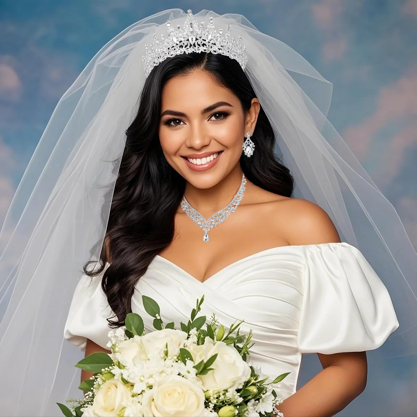 Crystal Bridal Jewelry Set