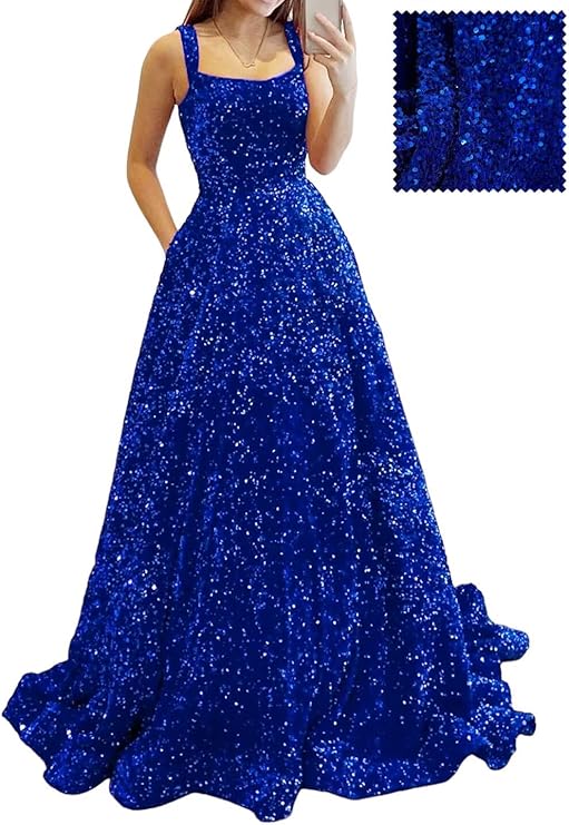 A Line with Pockets Ball Gown