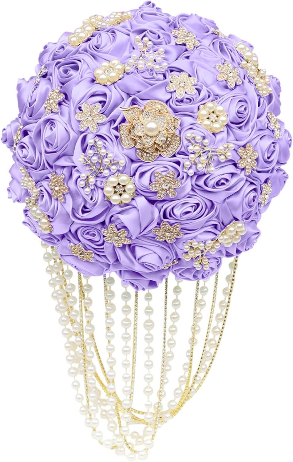 Bridal Satin Rose  Bouquet