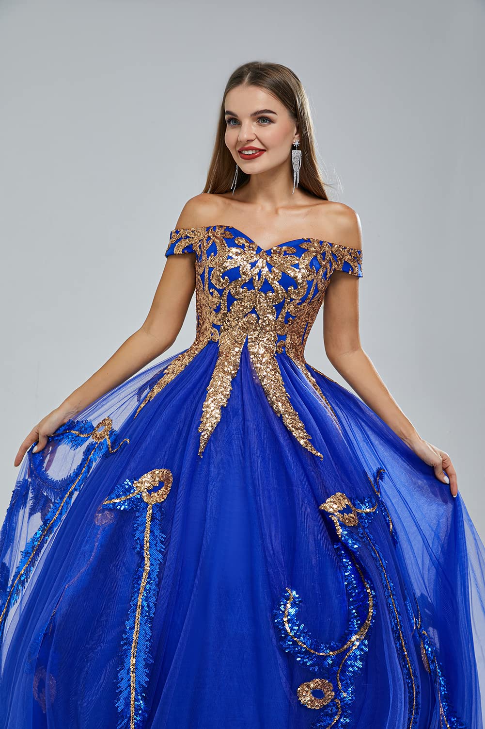 Sparkly Ball Gown Prom Dress  Quinceanera Dress